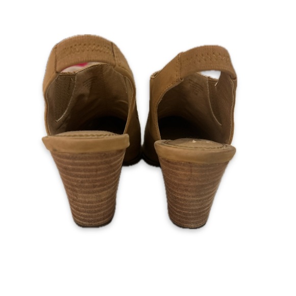 Splendid Averie tan leather slingback booties, women’s size 7.5 - Picture 6 of 11